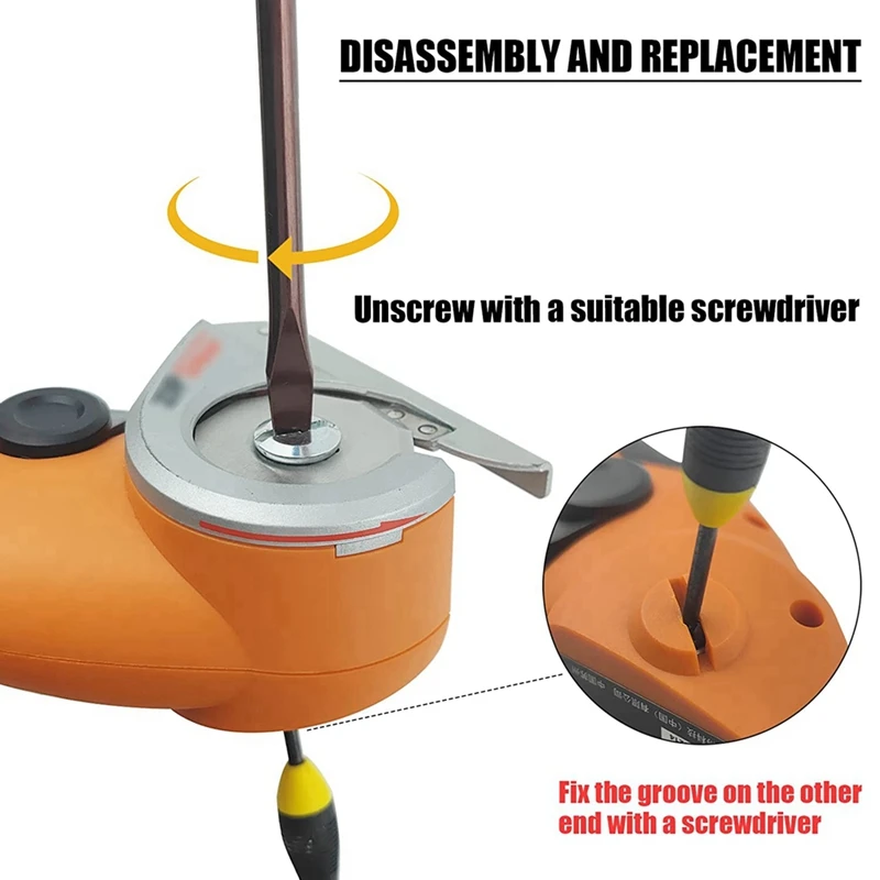 Сменные вращающиеся лезвия совместимые с моделью режущего Worx WX2300 Zipsnip RC2600K RC2601