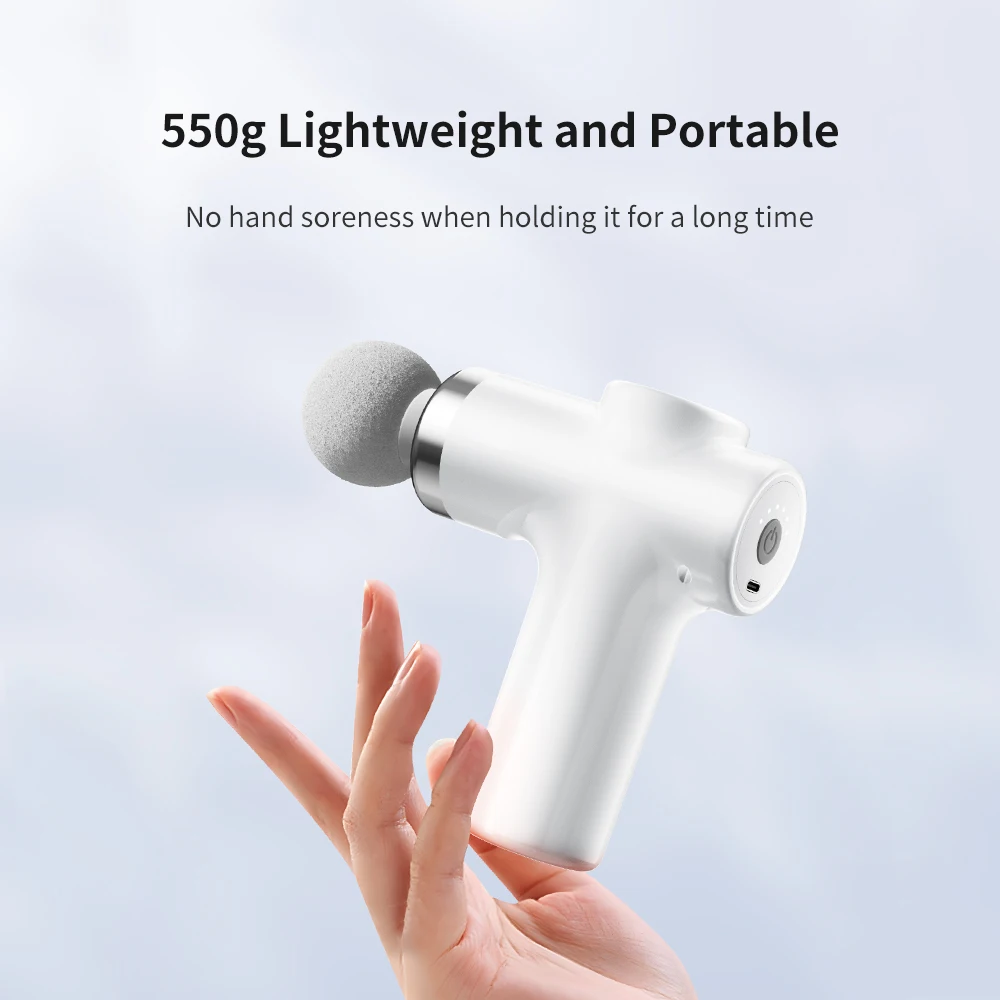 Высокочастотный массажный пистолет для расслабления мышц Электрический