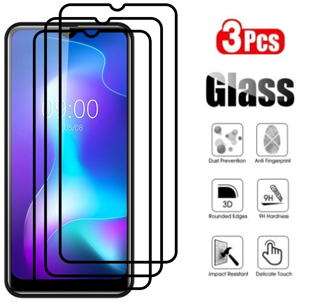 3 PCS Tempered Glass For BQ 6042L Magic E Full Coverage Screen Protector Glas For BQ 6042L Magic E Protective Phone Glass