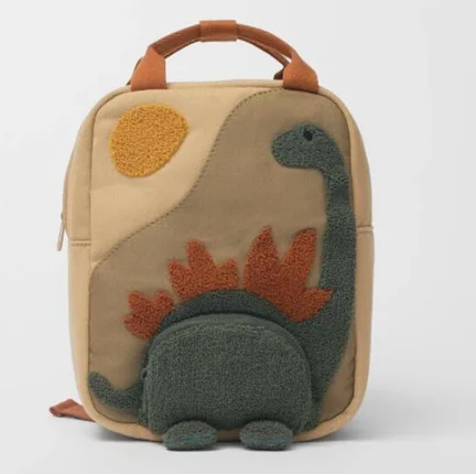 New Children's Bag Baby Cartoon Dinosaur Animal-shaped Shoulder Backpack Schoolbag Kids Backpack
