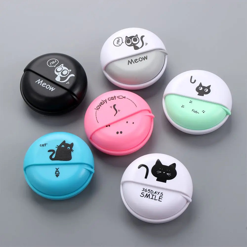 

Round Earphone Case Multi-function ABS Wire Cable Organizer Rotary Storage Protective Data Line Box Headphone Storage Accessory