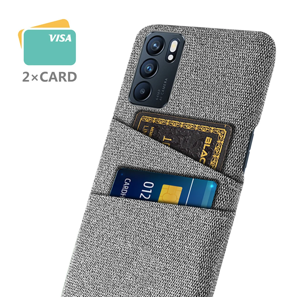 

Fabric Case Case for Reno 6 5G Luxury Dual Card Phone Cover For OPPO Reno6 Pro Plus 5 Lite 5Z Couqe Funda Reno6 PEQM00 CPH2251