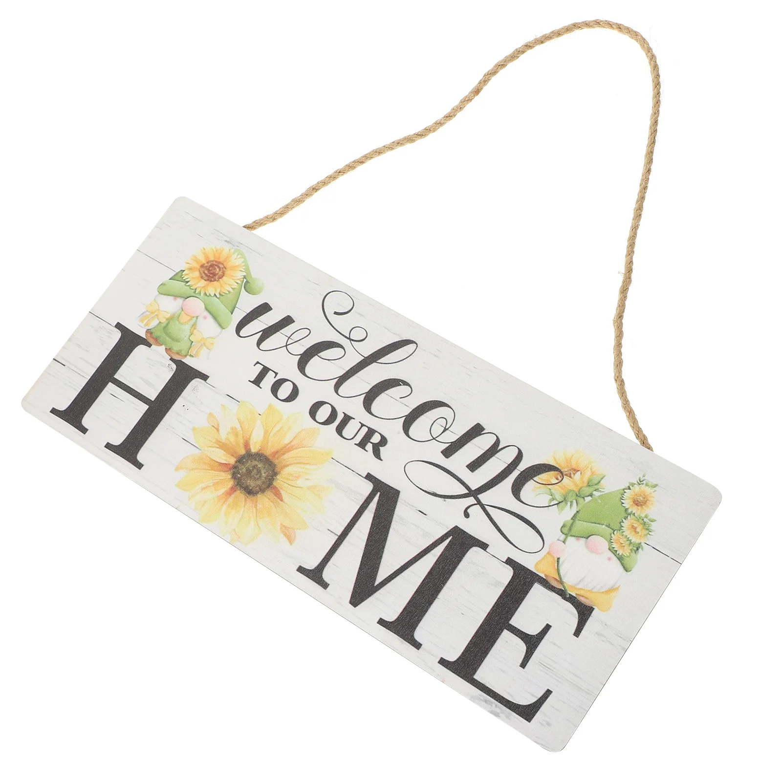 

Halloween Decorations Outdoor Hanging Welcome Board Square Decorative Sign Front Wooden Plaque
