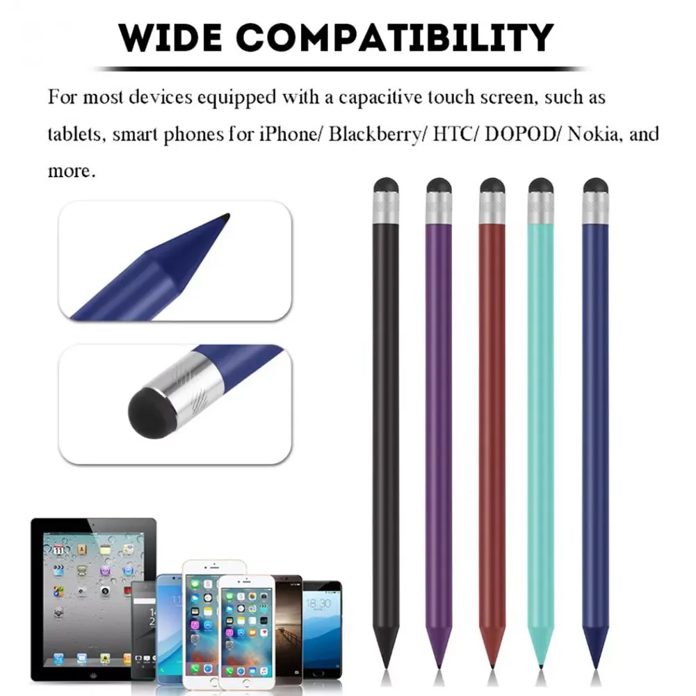 

Writing High Sensitivity Stylus Pen Phone Accessories Replacement Lightweight Wear Resistance Capacitive Pencil Touch Screen