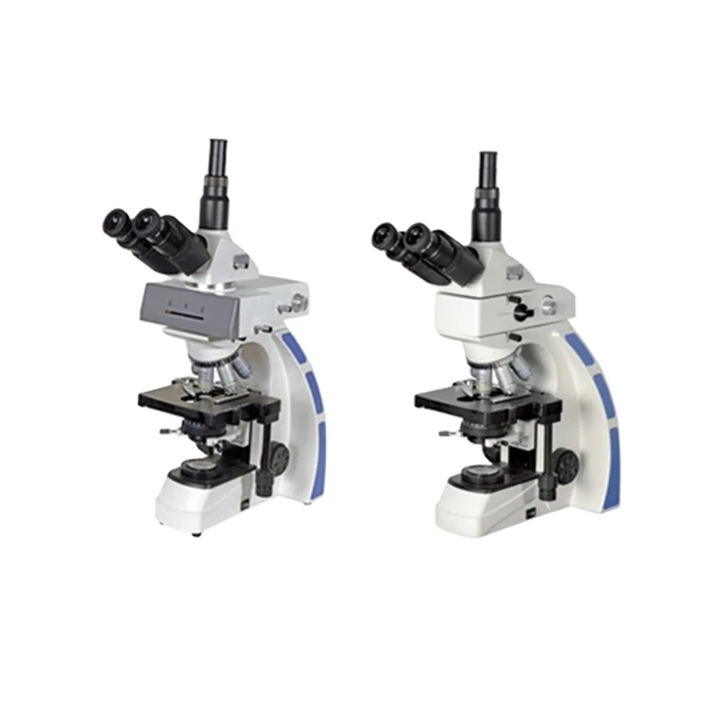 Цифровой Тринокулярный флуоресцентный микроскоп с флуоресцентным дисплеем