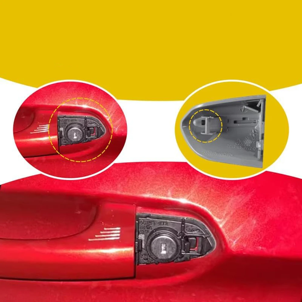 Крышка отверстия для дверной ручки Ford Mustang 2015-2020 дверная ручка слева FR3Z-63218A15-ACPTM
