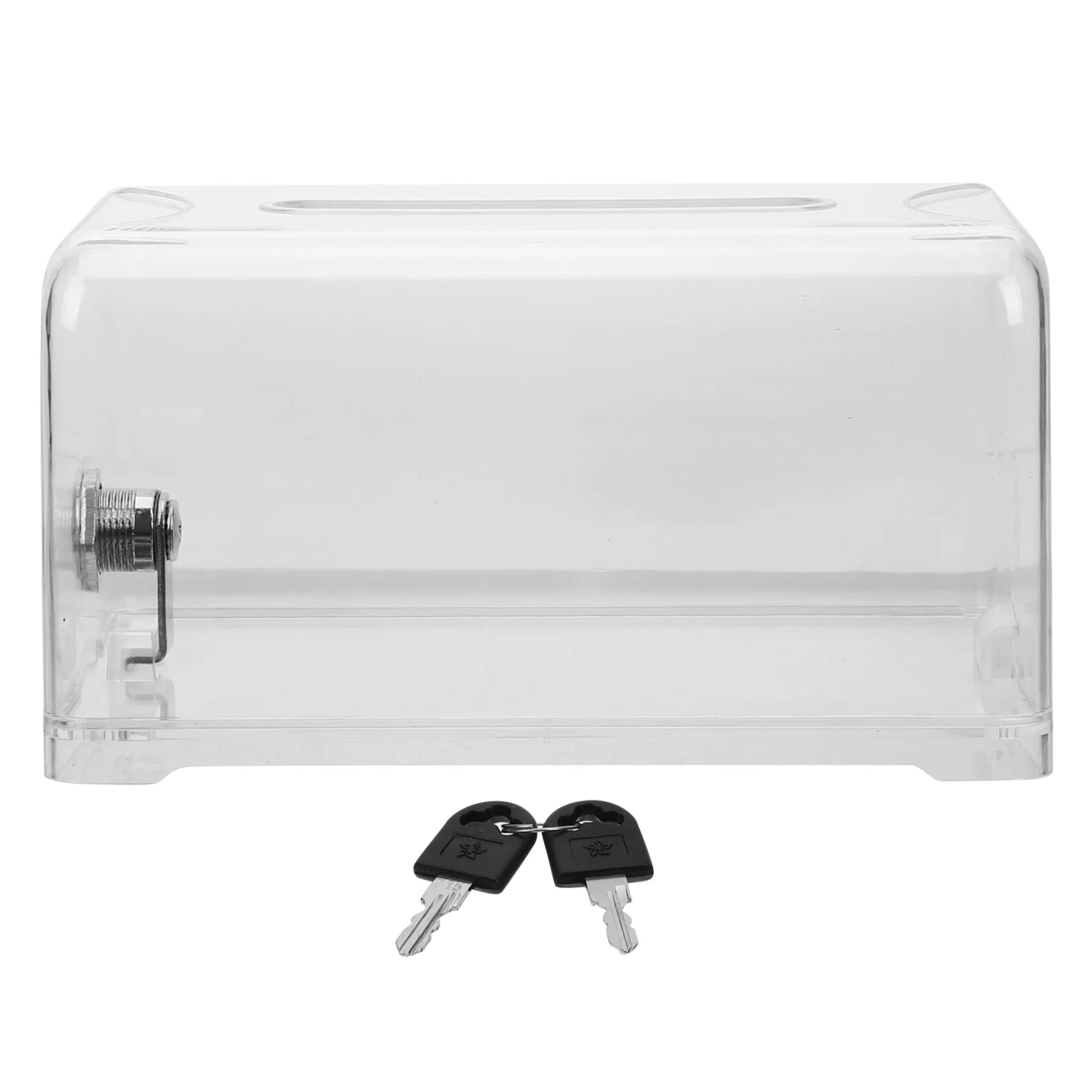 

Box Clear Ballot Storage Case Company Unit Conference Drawer Business Holder Display Lottery Raffle Desktop Suggestion