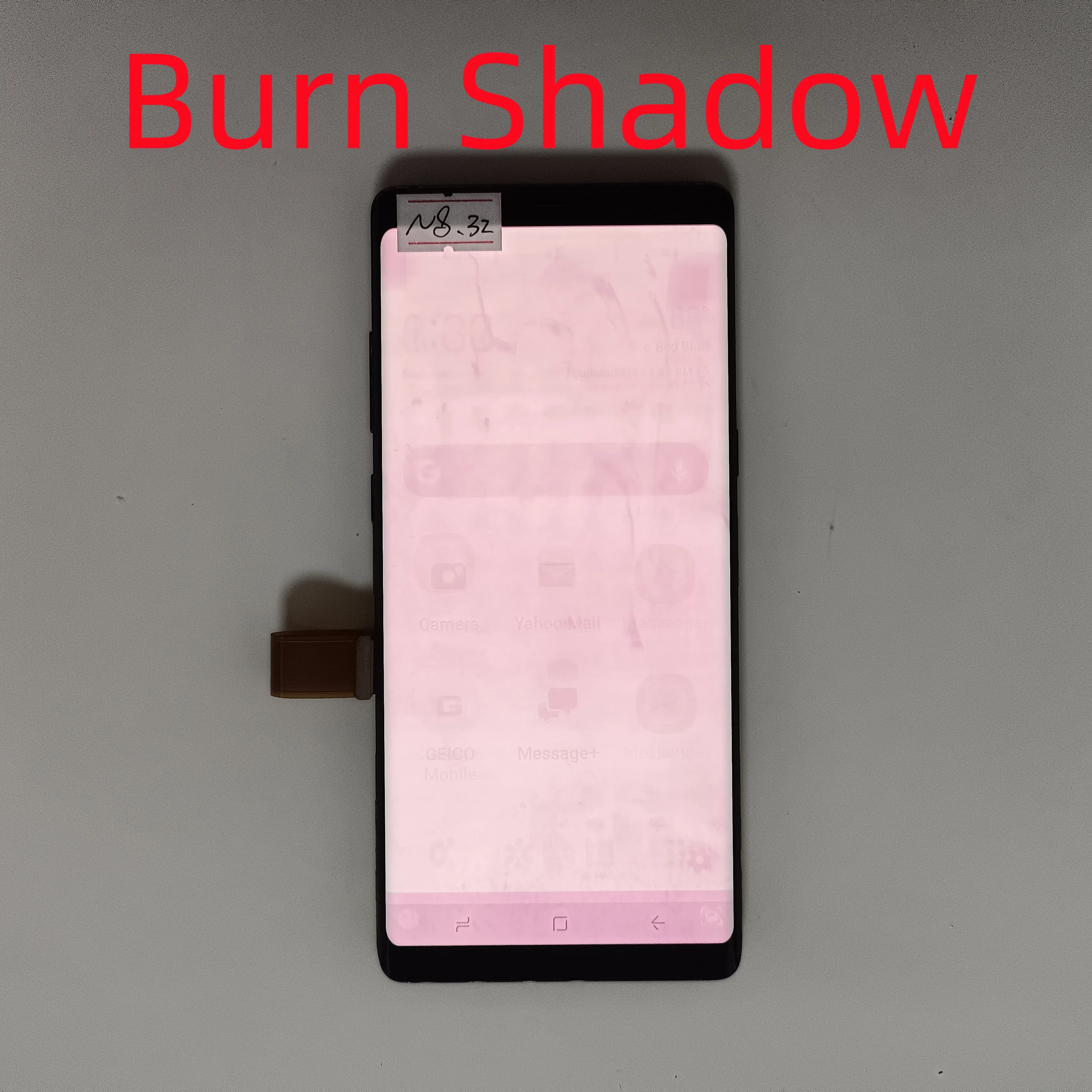Original For Samsung Galaxy Note8 N950F Display Super AMOLED SM-N950A N950U Touch Screen Digitizer Component, With burn shadow enlarge