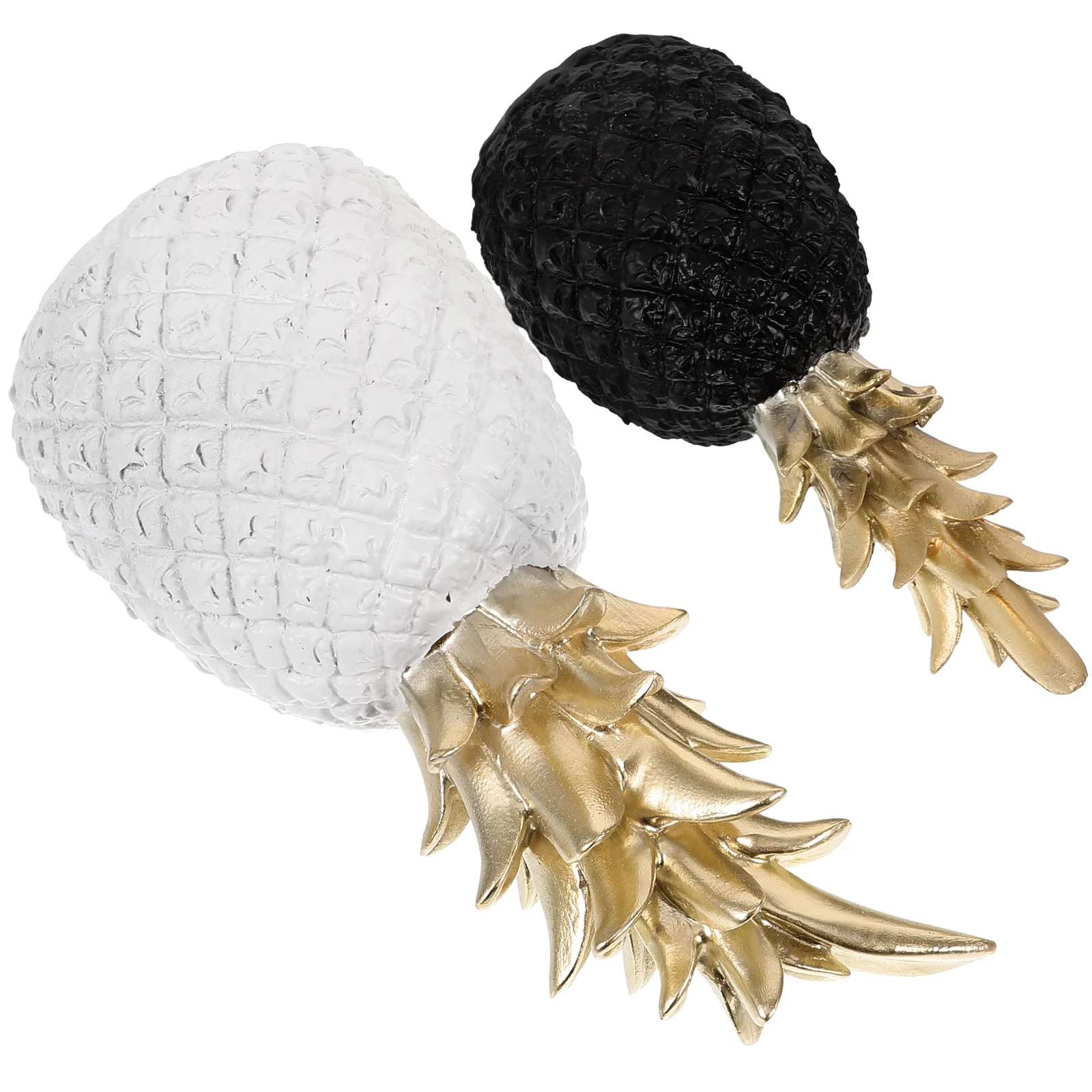 

Centerpiece Pineapple Decor Home Desk Statue Ornament Artificial Decoration Desktop