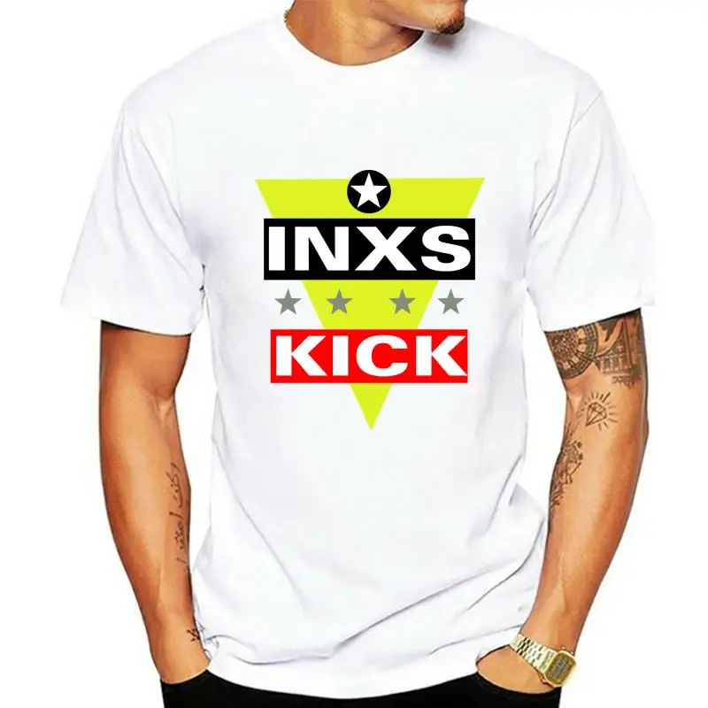 

Винтажная Футболка Inxs Kick Off Tour America Tour 80S