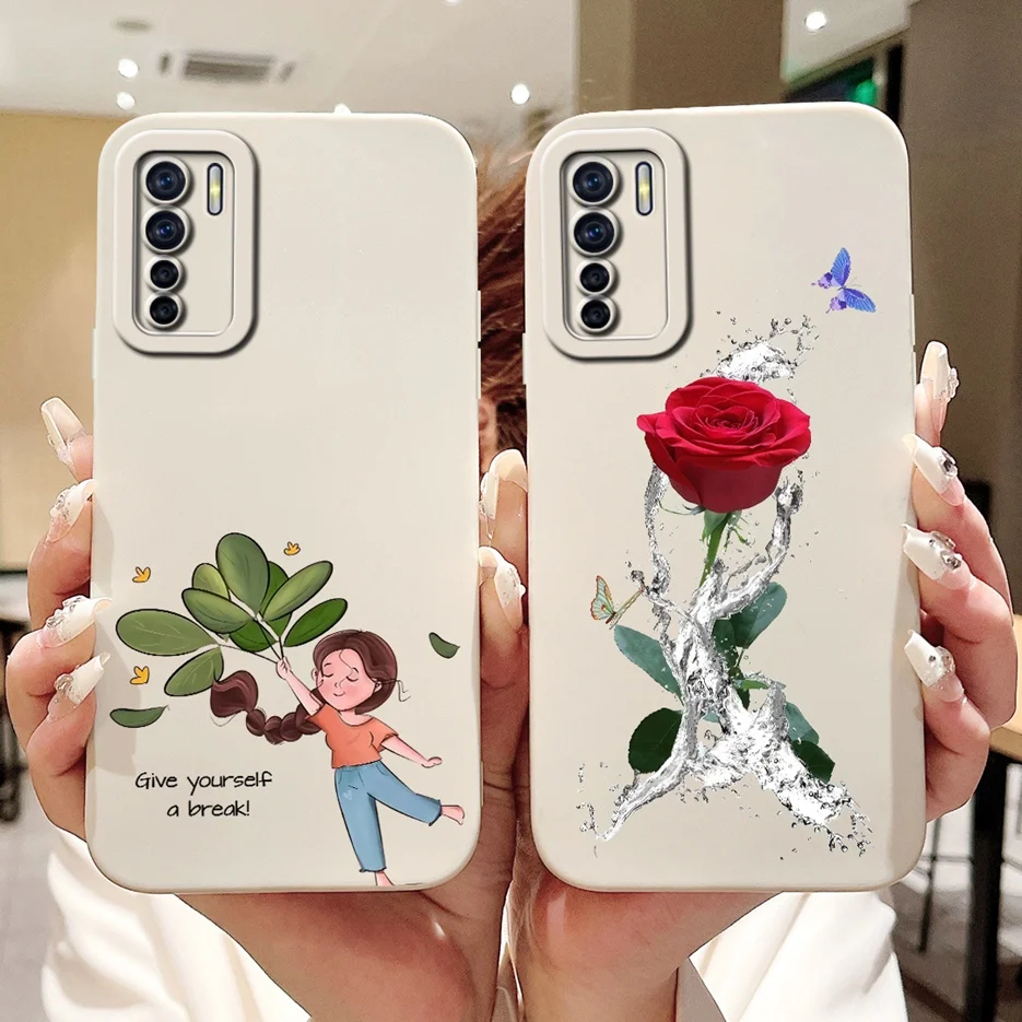 Фото Чехол для Oppo F15 Oppo Reno 3 CPH2043 Роскошный чехол с росписью конфет, мягкий чехол из ТПУ для телефона Oppo A91 A 91 Reno3 OppoF15 Fundas Сумки №2