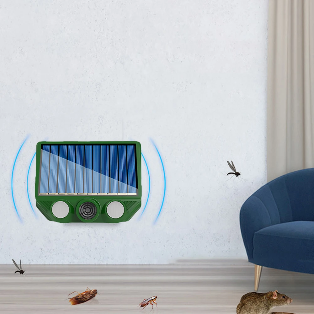 Ультразвуковой драйвер для животных на солнечной энергии IP66 водонепроницаемый