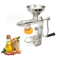small manual sesame flaxseed rapeseed oil press machine best selling hand crank operated manual oil presser