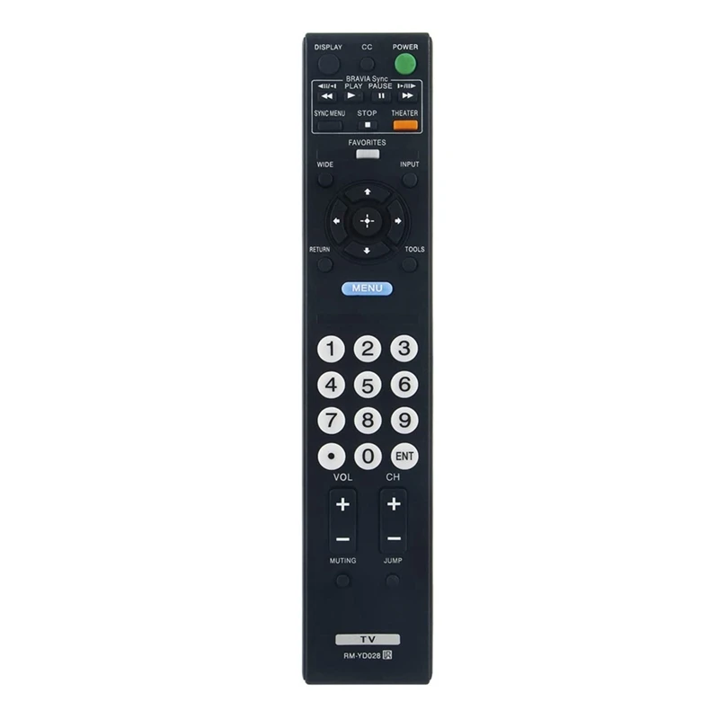 

RM-YD028 Remote Control Replace For Sony LED TV KDL-32L5000 KDL-22L5000 KDL-26L5000 KDL-37L5000 KDL-40SL150 KDL-55V5100