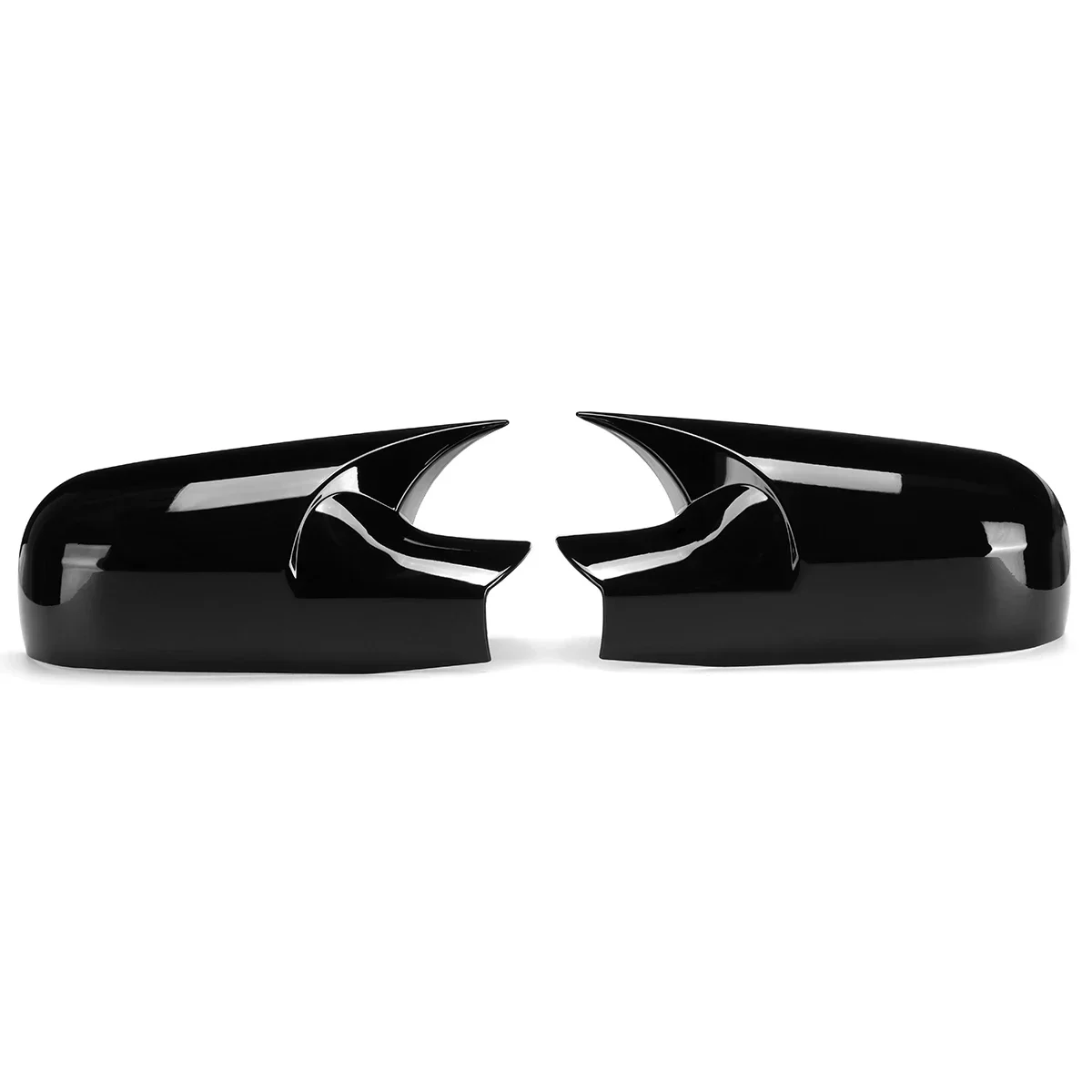 

Пара крышек для бокового зеркала заднего вида автомобиля, оболочка для зеркала заднего вида для Renault Megane 2 MK2 2002-2009, фотооболочка