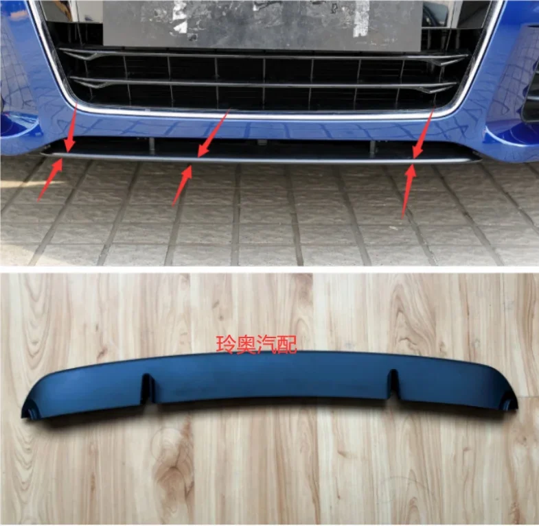 

Подходит для Audi TT 2010 2011 2012 2013 2014 Высококачественный бампер из АБС-пластика передняя губа рассеянный спойлер защита