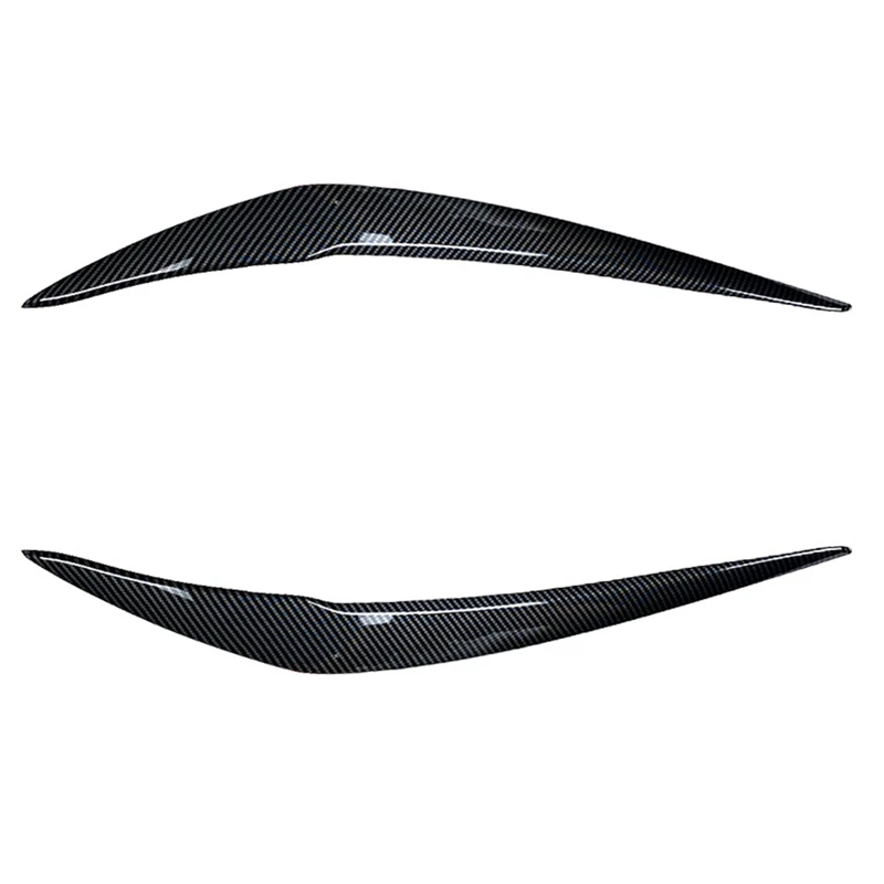 

Car Headlights Eyebrows Eyelids Cover Eyelash Head Light Lamp Stickers For-BMW 1 Series F20 118I 120I 15-19