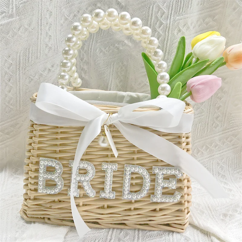 Bride To Be Wifey Bag Boho Rustic Beach Pool Boat Yacht Lake Bridal Shower Wedding Engagement Honeymoon Bachelorette Party Gift