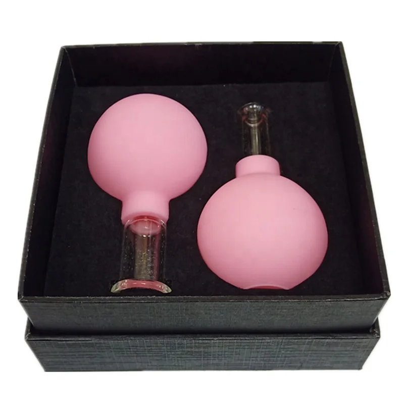 

Facial Dedicated Face Lift Rubber Glass Vacuum Massage Cupping Hijama Cups