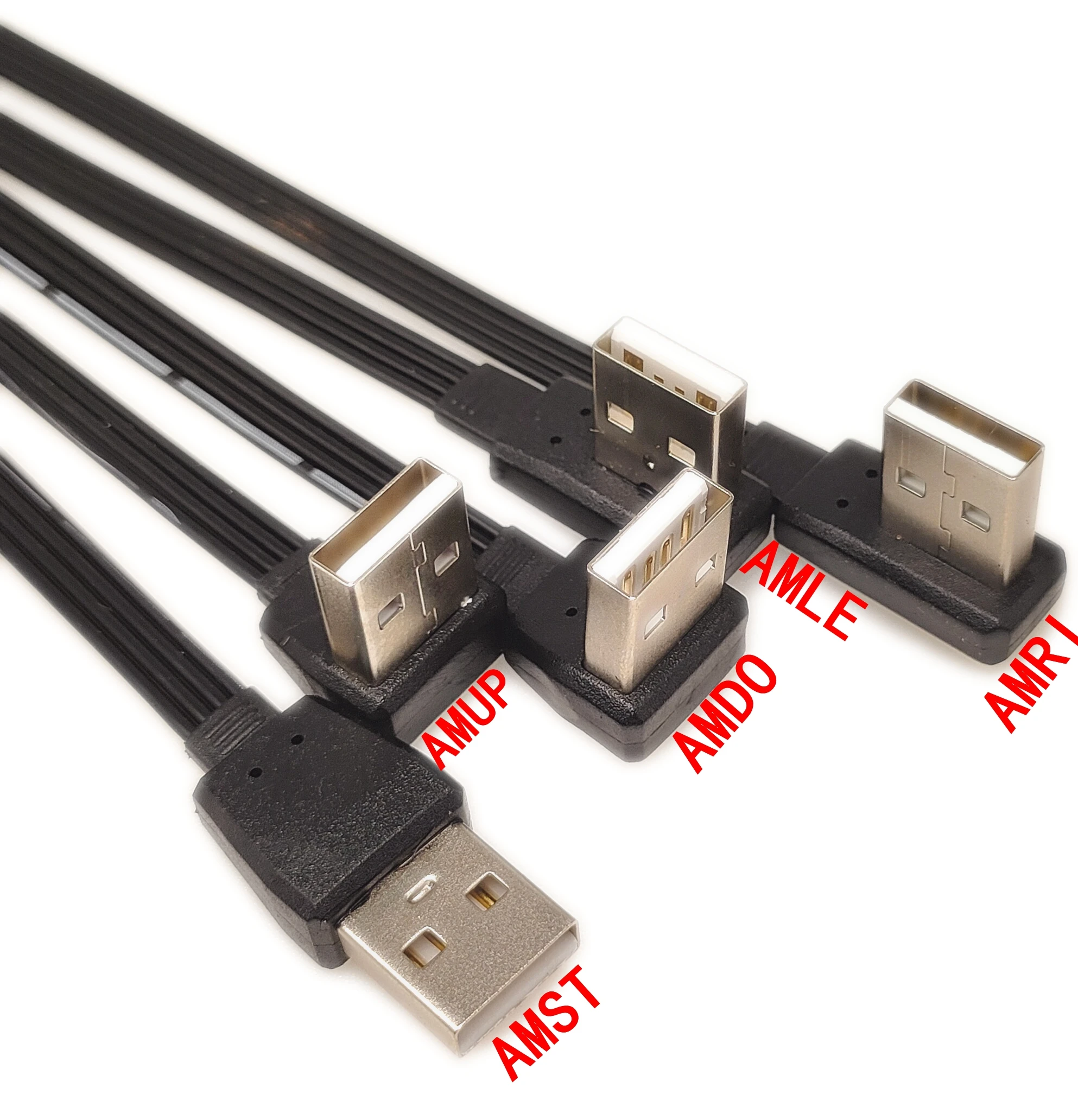 Мини-USB-кабель Flacher USB 2 0 90 ° м 3 1