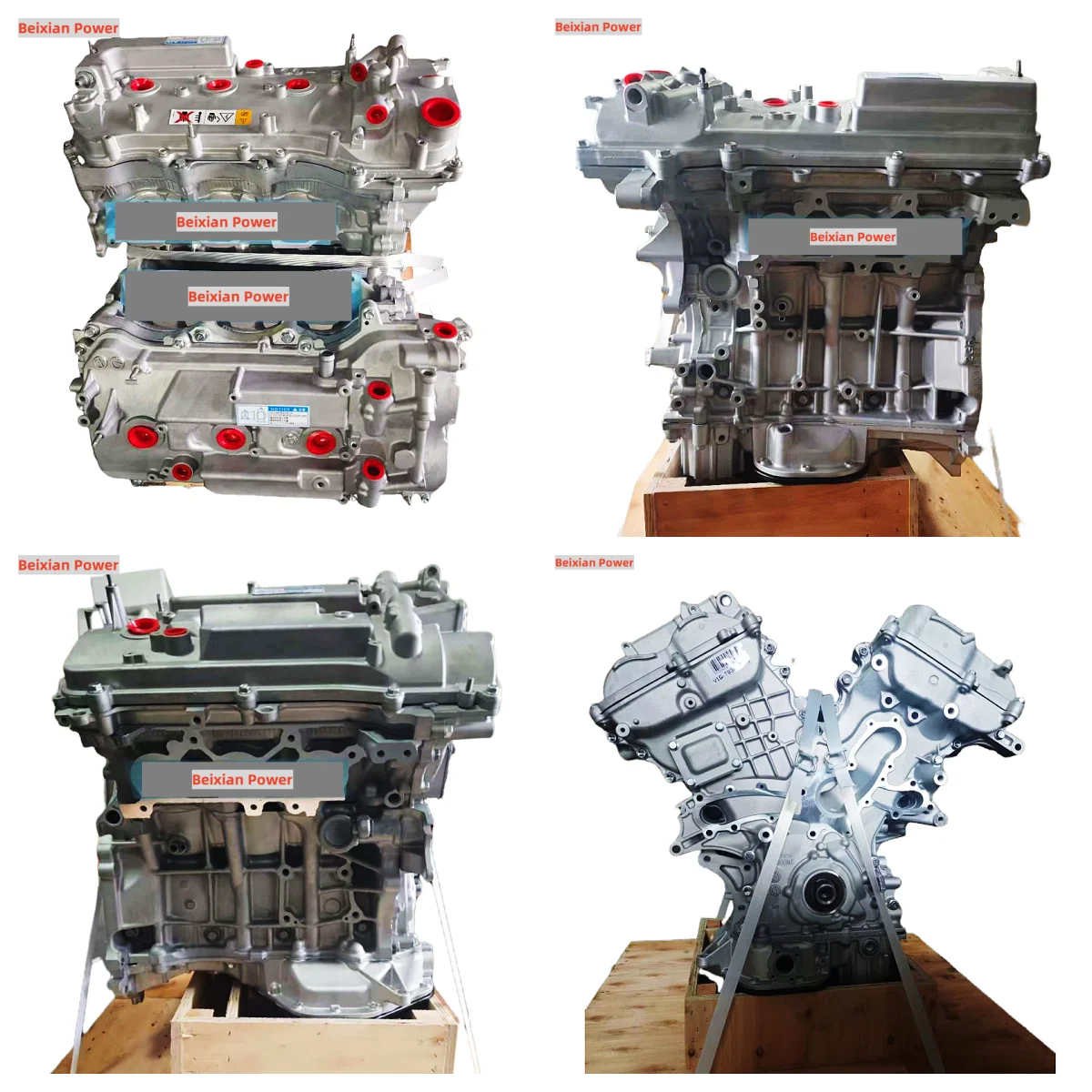 Фото Двигатель в сборе Beixian Power Factory Direct 2GR-FE 2GR для ES350, GS350, RX350, RX450, Highlander, Alpha, Previa, Senna, 3.5 л. №2