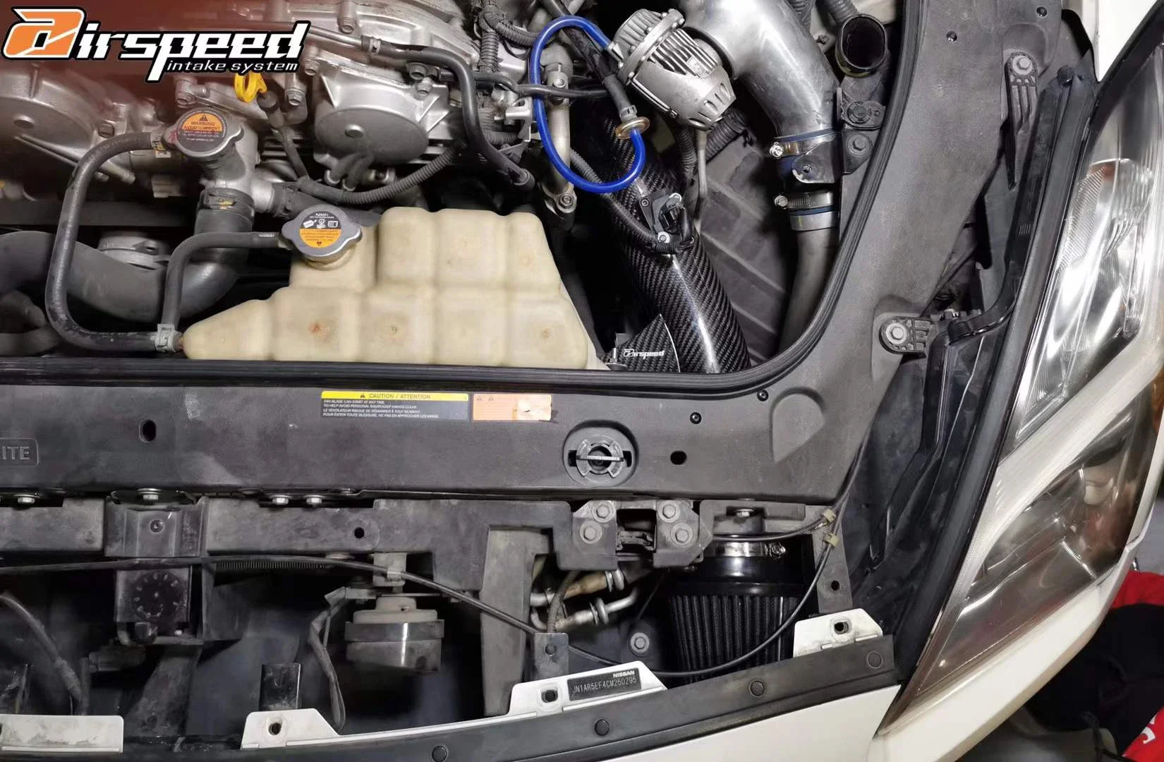 Фирменное качество Airspeed 100% сухая система впуска холодного воздуха из