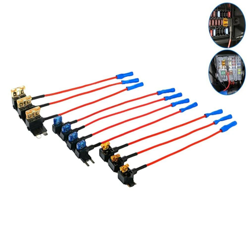 10 шт. автомобильный держатель предохранителя 12 В