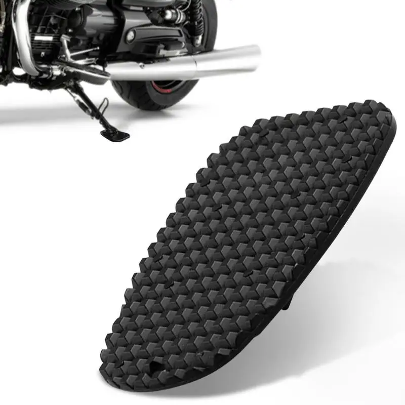 

Kickstand Pad Kickstand Shoe For Motorcycle Universal ABS Kickstand Pad For Parking On Hot Pavement Soft Ground