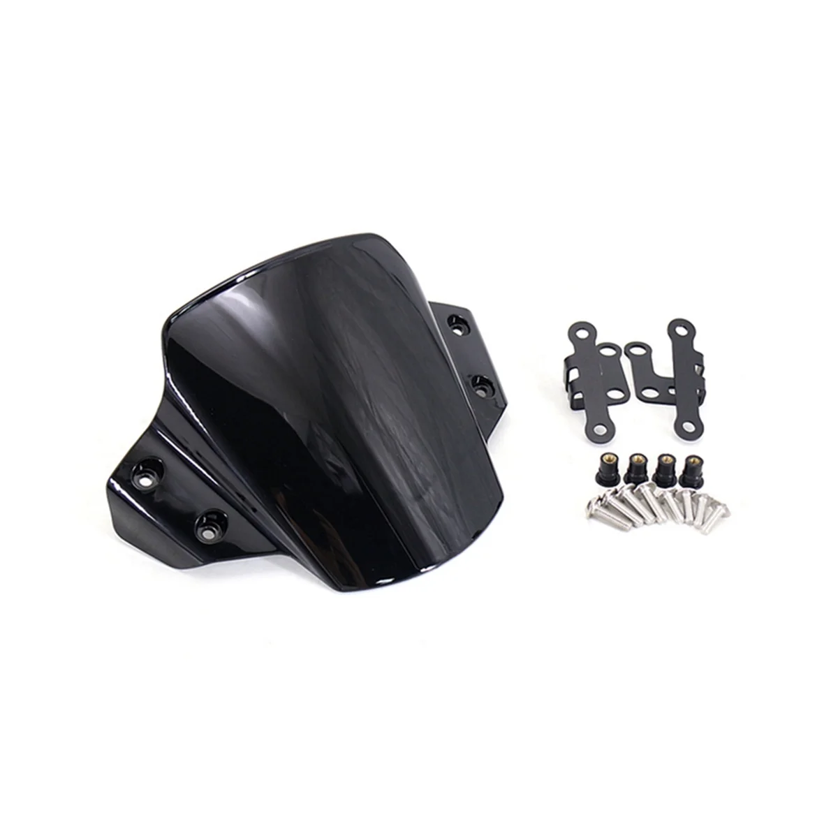 

Motorcycle Accessories Windshield Windscreen Wind Screen for YAMAHA MT-09 2021 2022 2023 MT09 MT 09 Mt09(Black)