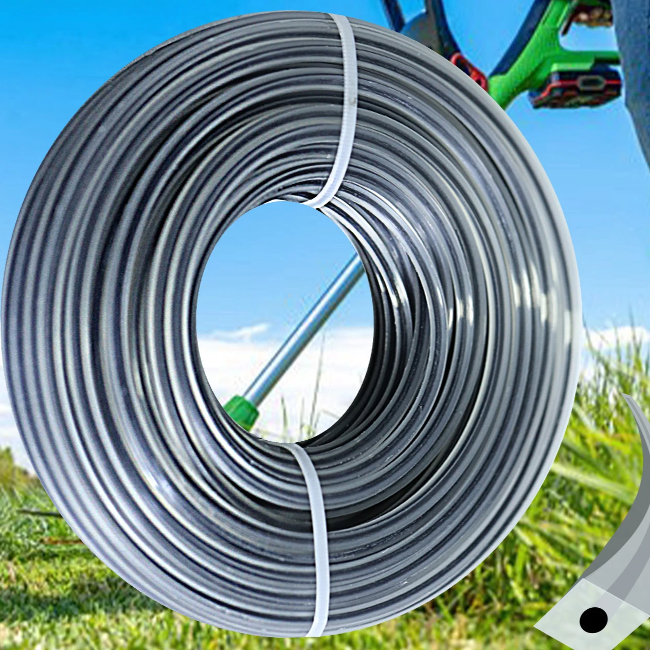 

Спиральная леска для триммера Cosy 2.4/2.7/3/3.3/4 мм