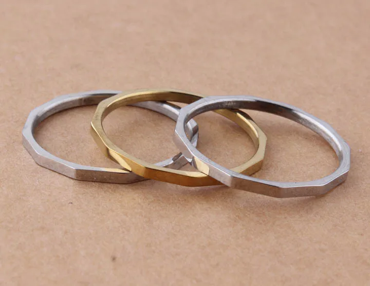 

High Quality Leopard gold color And Sliver Color Three Circle Gold color 316L Stainless Steel Ring Jewelry