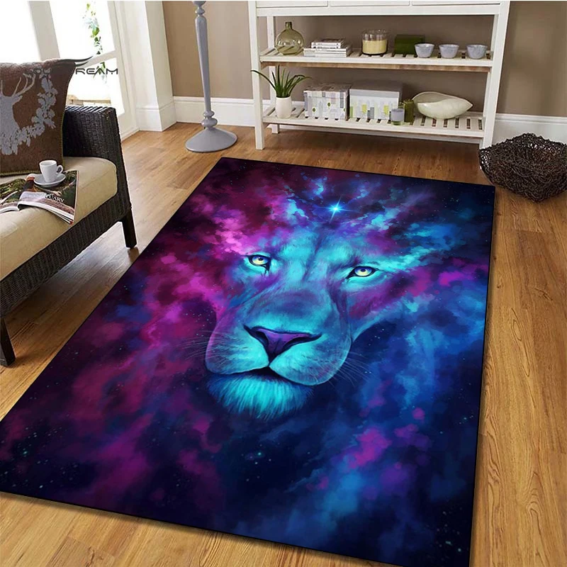 Коврик с волком коврик тигром Львом коврики животными для гостиной чайного