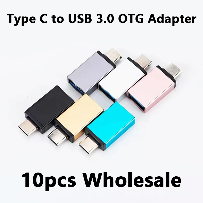 

Адаптер OTG с USB Type C на USB 3,0, 10 шт.