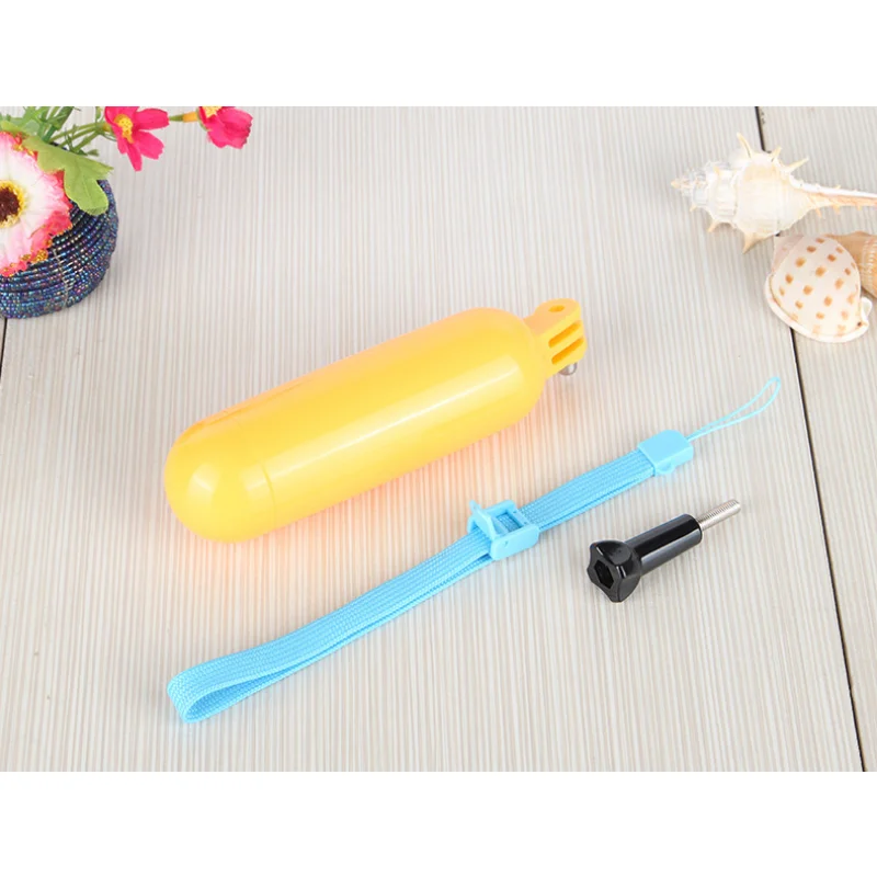 

Elistooop Floating Bobber Handle Grip for Gopro Camera Waterproof Stick for Hero 6 5 4 Xiaomi SJ4000 SJ5000 Handheld Grip