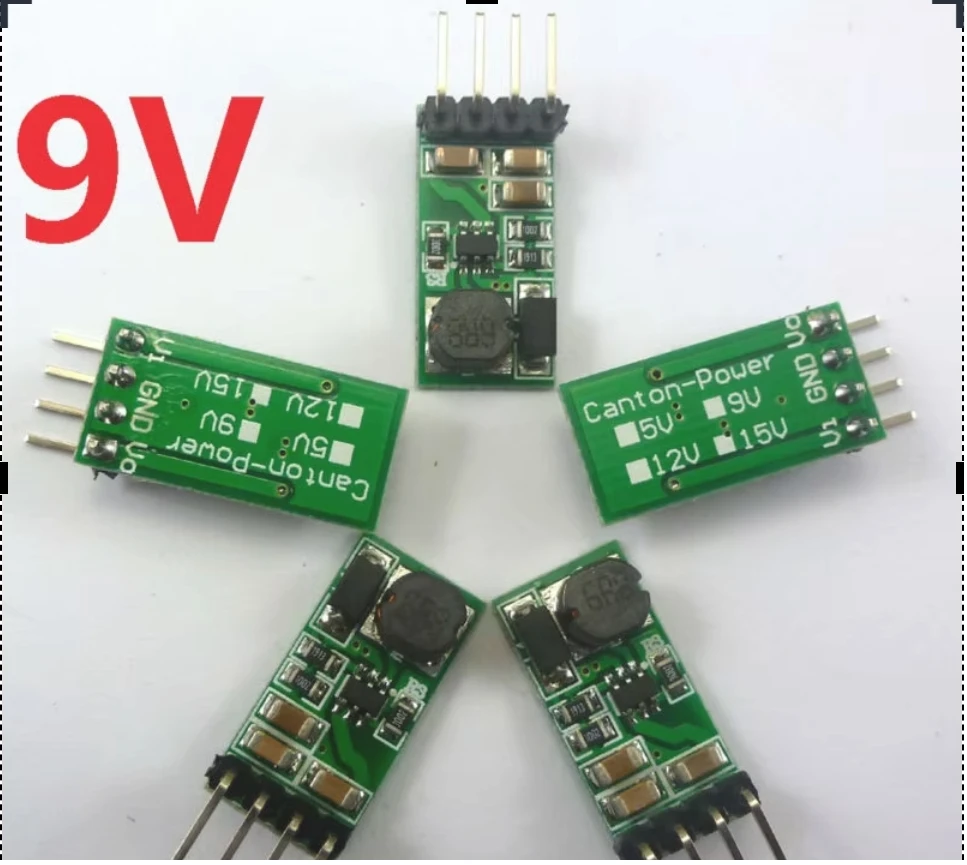Поставка 5 шт. Макетная плата DC-DC 3 7 В до 9 Мощность CE014_9 * Модуль повышающего