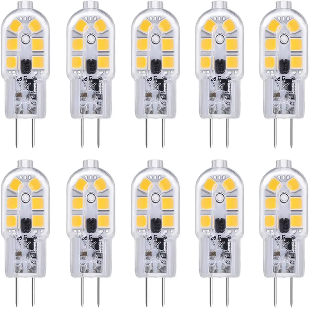 

6Pcs 10Pcs LED Bulb 3W 5W G4 G9 Light Bulb AC 220V DC 12V LED Lamp SMD2835 Spotlight Chandelier Lighting Replace Halogen Lamps