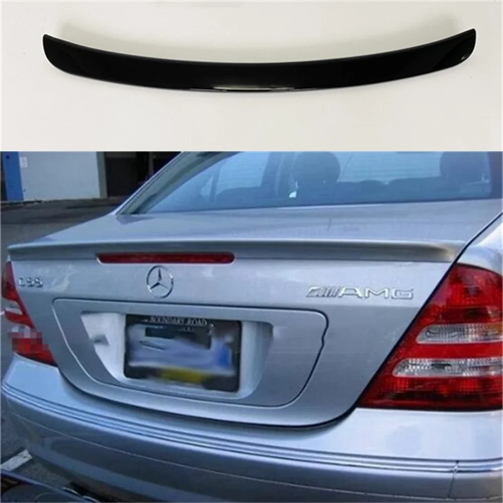 

W203 спойлер для заднего крыла из углеродного волокна/ФАП для Mercedes-Benz C-class W203 C180 C200 C260 C320 2001 2002 2003 2004 2005 2006