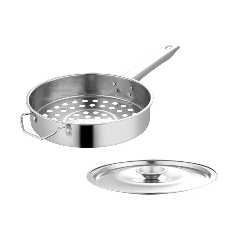 

1 Set Stainless Steel Cool Shrimp Making Tool Frying Strainer Serving Strainer