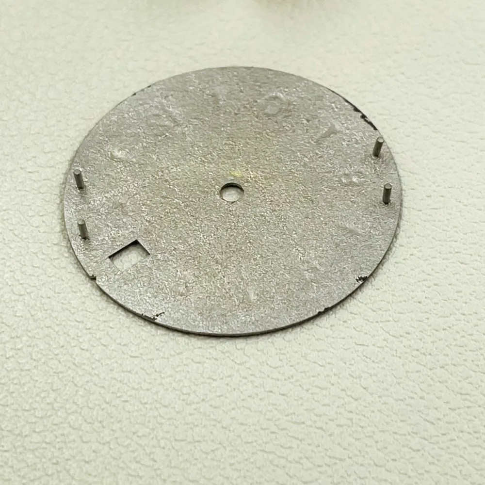 Modified NH35 Dial Vintage Digital Dementation NH36 Green Luminous Literally Watch Accessories Diameter 28.5mm