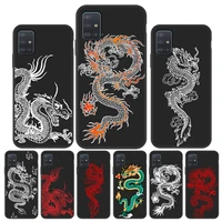 s20 fe case for samsung a51 a32 a12 a21s a52 a52s 5g s21 ultra s22 pro s9 s10 plus a53 a72 a71 silicon dragon phone cover fundas