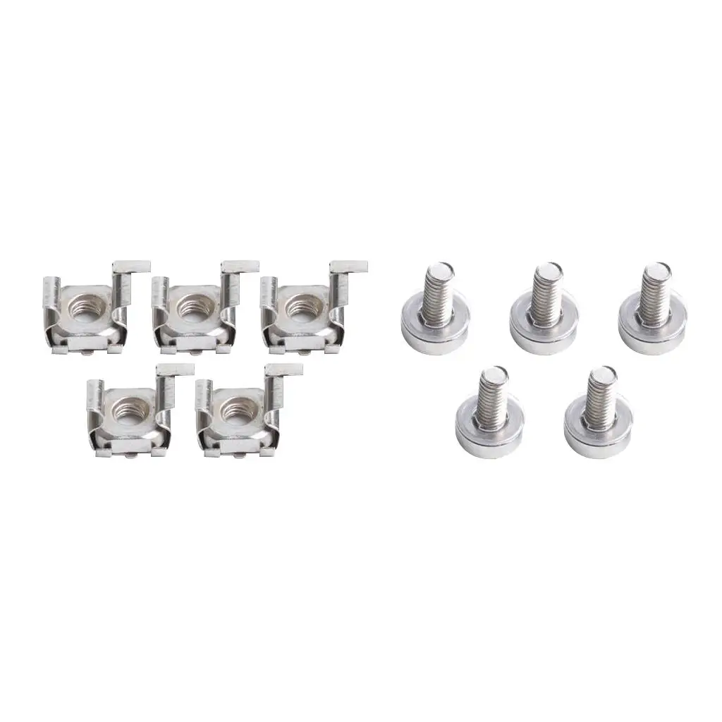

Set of 5 Nuts And Cage Screws on The M6 ​​* 20 Frame with Washers