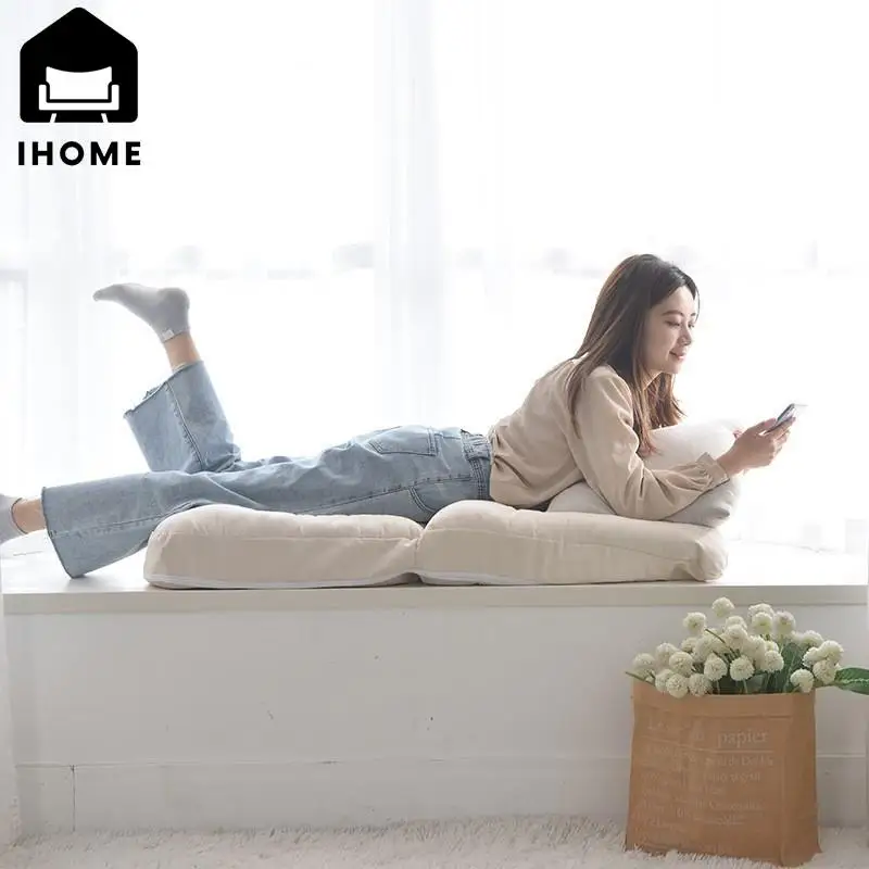 

IHOME Couch Single Bedroom Sofa Living Room Balcony Folding Dormitory Floor Armchair Bean Bag Muebles Sofa Lazy Bag Couch Chair