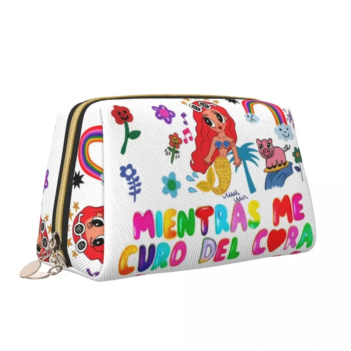 Косметичка Manana Sera с рисунком Бонито Колумбийская музыкальная певица Карол г