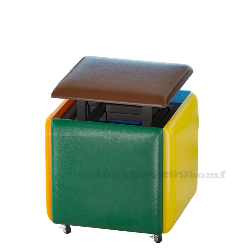 

5 в 1 диван-стул мебель для гостиной домашний Кубик Рубика комбинированный складной стул железные многофункциональные стулья для хранения стул