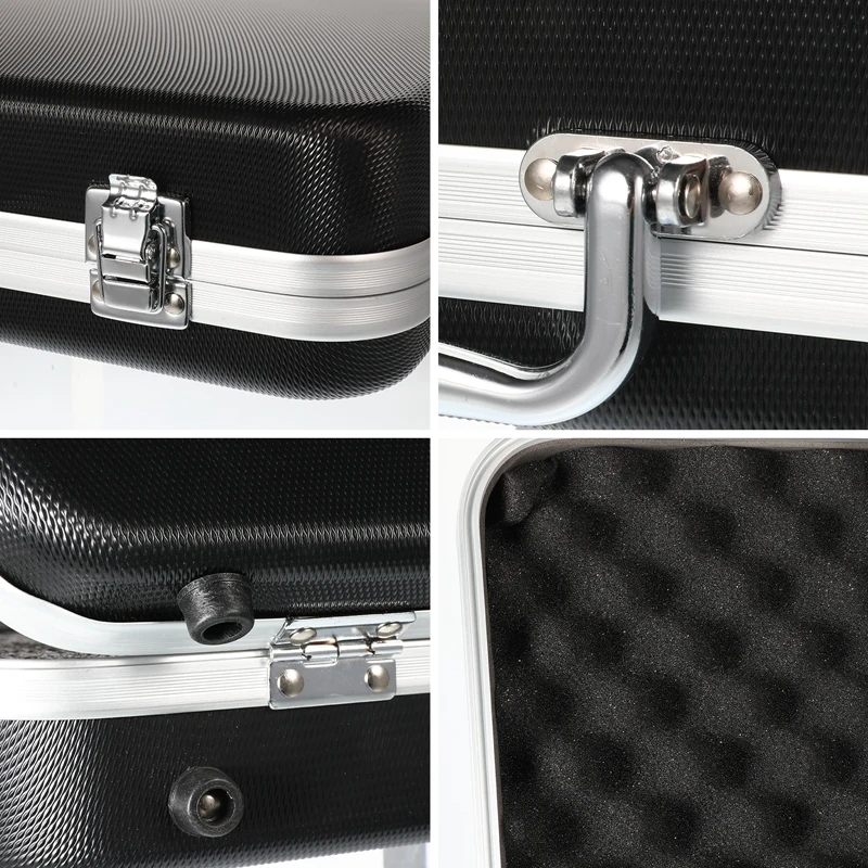 Новый портативный пластиковый ящик для инструментов из алюминиевого сплава