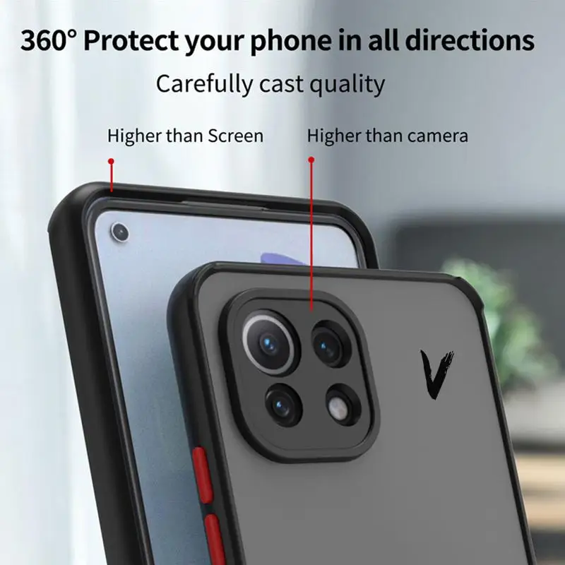 phone case For Xiaomi Poco X5 5G X3 NFC Mi 11 Lite 11T 12 X4 Pro C40 Protective Sleeve Cover fundas Elegant Ink Letters Cool U V