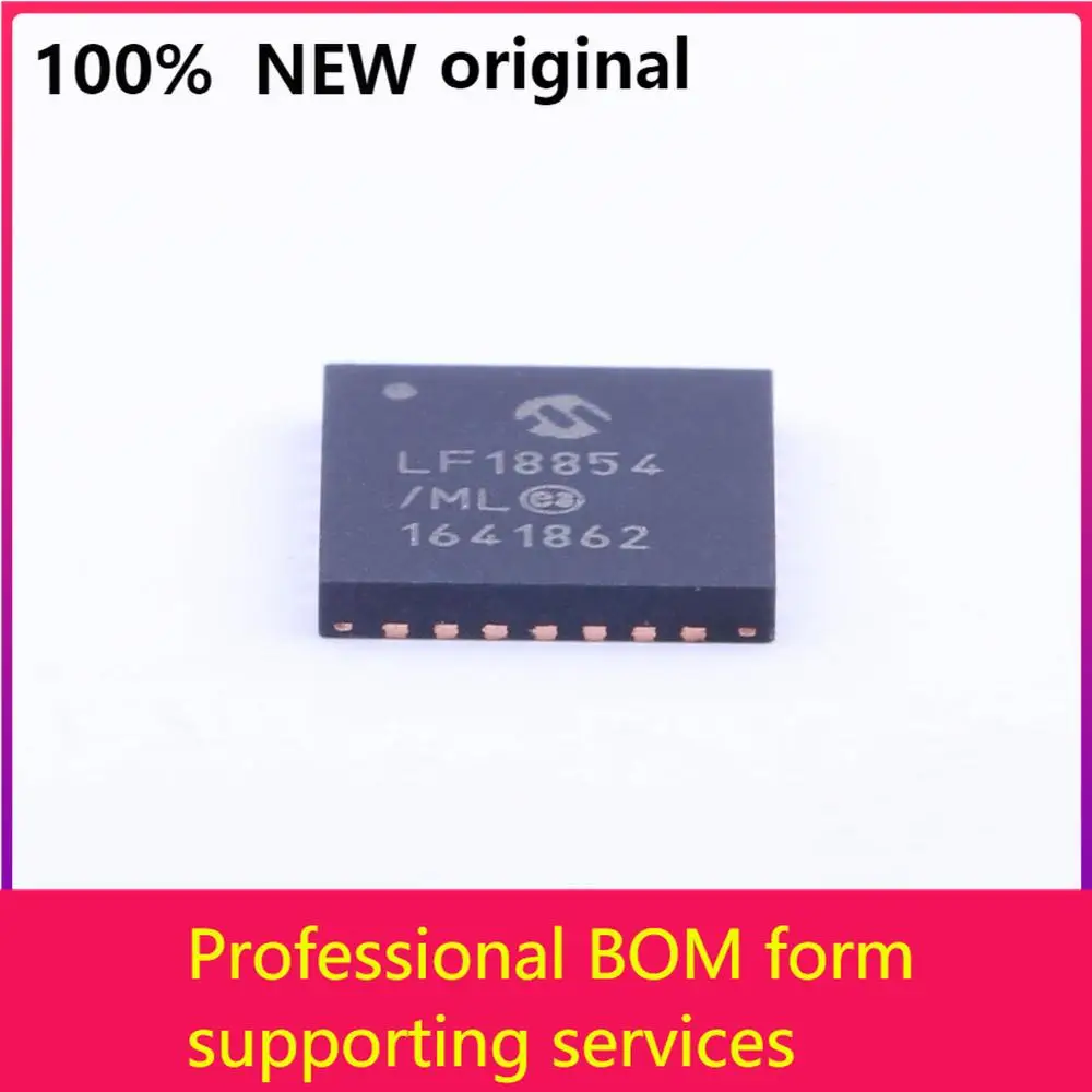 

7KB Flash 512B RAM 256B EE 10b ADC2 DAC Comp PWM CWG SMT HLT WWDT PIC16LF18854-I/ML 100% оригинал