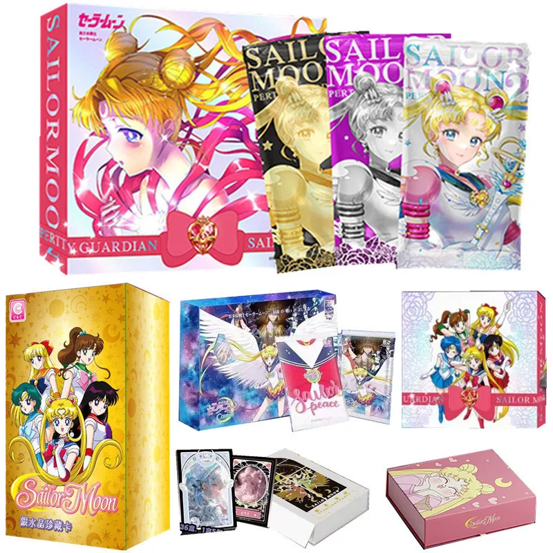 

2023 New Sailor Moon Silver Crystal Cards Anime Special Edition Full Flash Edition Special PR Card Chibiusa Mizuno Ami Hino