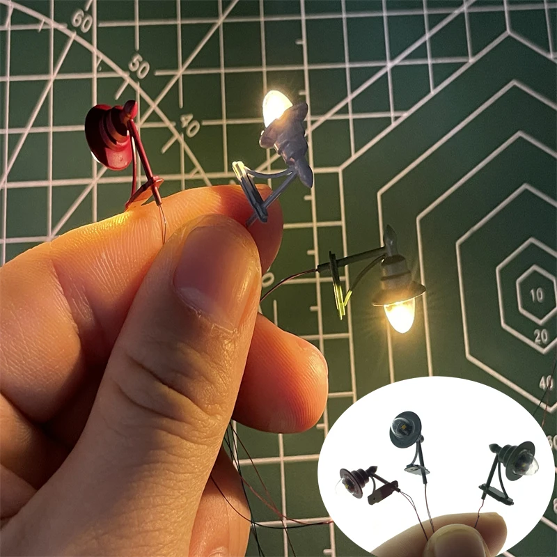 2 шт. настенные мини-светильники в масштабе 1/87 |