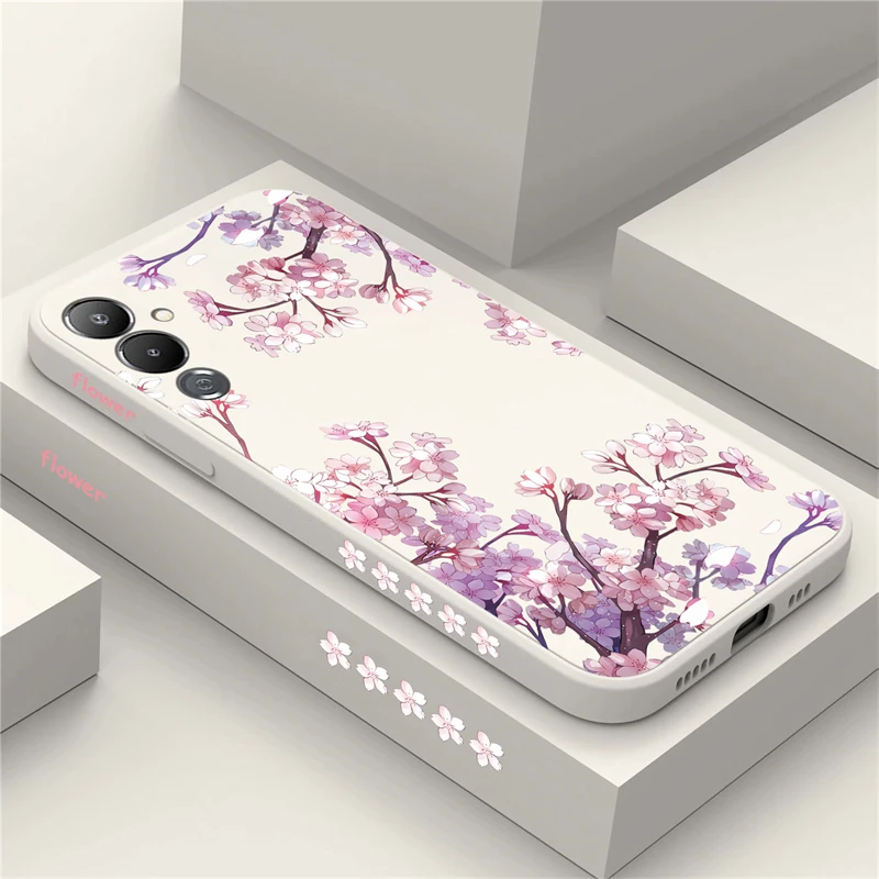 Pova 4 красивых цветочных телефона планшетов для Infinix Tecno Spark 10 7T 6 GO Camon 15 16 Pro Smart Power NEO